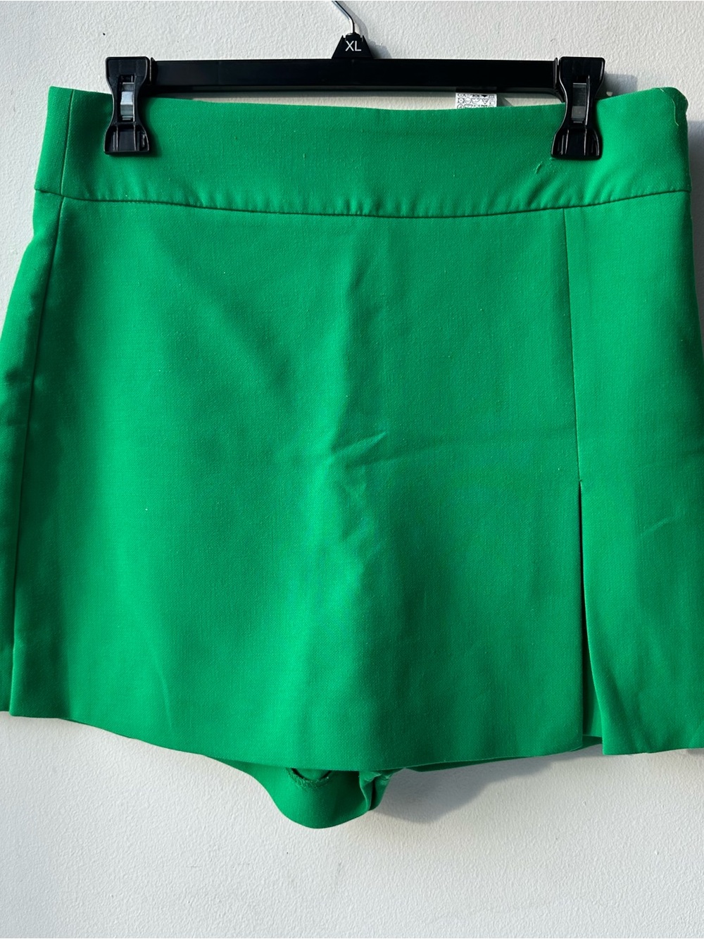 Zara women’s Shirt Size M Bright Green Women's Skort